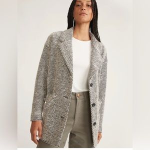 Marine Layer Birdseye Blazer NWOT